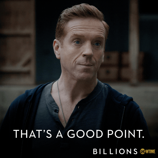 Showtime Good Point GIF by Billions