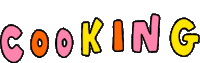 Cooking Sticker by Poppy Deyes
