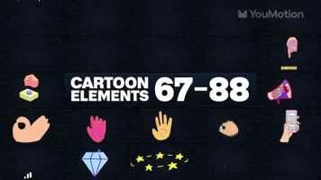 Cartoon Elements 67 88 | Video |You Motion