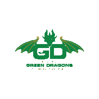 GreenDragonsAirsports paragliding hang gliding paramotoring green dragons Sticker