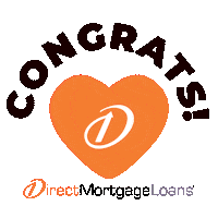 Congrats Congratulations Sticker by DirectMortgageLoans