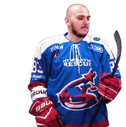 cleaningthestick dominikgabaj Sticker by Newcastle Northstars