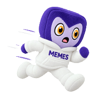 Run Apple Sticker by Memer