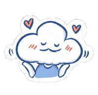 In Love Smile Sticker by Khayalan Arts