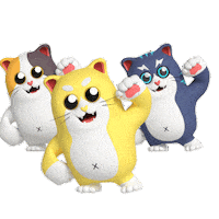 Happy Dance Sticker by Liberty Cats Emojis