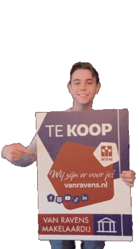 Vanravens Sticker by Makelaardij van Ravens