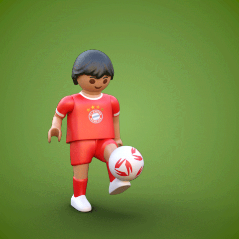 playing fc bayern GIF by PLAYMOBIL