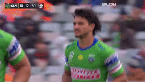 Savage Nrl GIF by Canberra Raiders