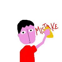 Cartoon Cleaning Sticker