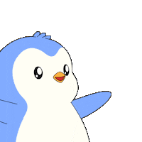 I Love You Kiss Sticker by Pudgy Penguins