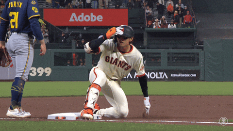 Excited Giants Baseball GIF by San Francisco Giants