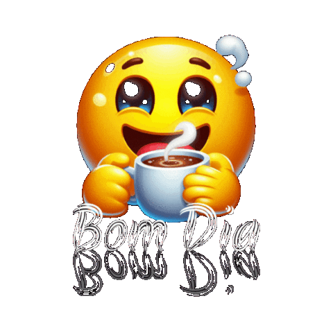 Bom Dia Emoji Sticker by Atelier das Arteiras