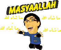 Masyaallah Rosyadihasan Sticker by aworkplus