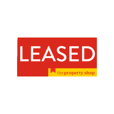 THEPROPERTYSHOP giphygifmaker leased mudgee the property shop Sticker