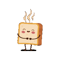 Warmth Kuschelig Sticker by Golden Toast