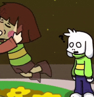 Flowers Asriel Undertale GIF