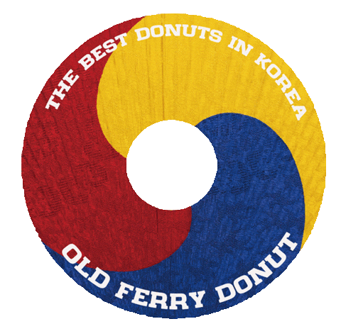 올드페리도넛 Sticker by OLD FERRY DONUT