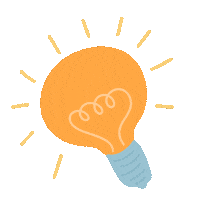 Lights Idea Sticker by Demic