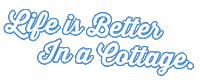 landmarkproperties landmarkproperties thestation theretreat lifeisbetterinacottage Sticker