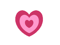 Ziggora love heart trippy sweet Sticker