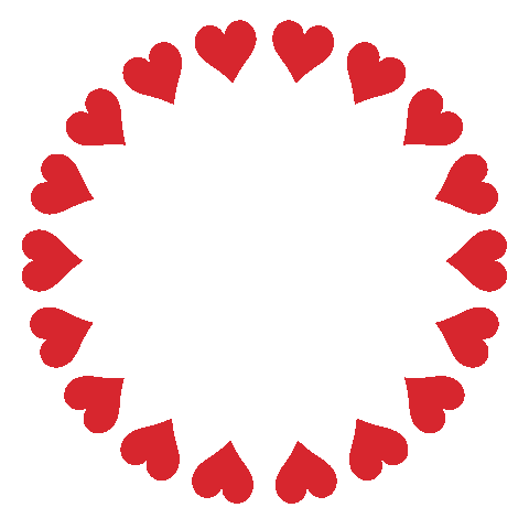 Coracoes Love Sticker