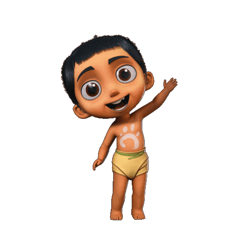 Jungle Book Hello Sticker by BabyTV