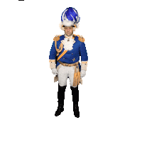BlaueFunkenKoeln karneval koln uniform blau Sticker