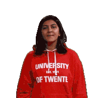 Nee Nee No Sticker by University of Twente