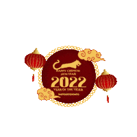 Happy New Year Festival Sticker by 360 Tour Toronto