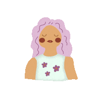 DanielleKor fun girl daniellekor protrudingtongue Sticker
