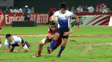 Dubai Sevens Wales GIF by World Rugby