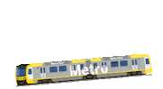 Train Wheels Sticker by Metro Los Angeles