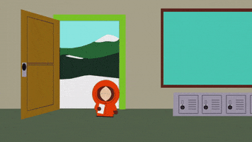 slamming kenny mccormick GIF by South Park 