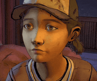 Scared The Walking Dead Game GIF