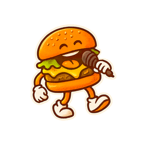 Burger Burgermania Sticker by DiDiFoodMx