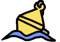 Ocean Sea Sticker by Ruppert Tellac