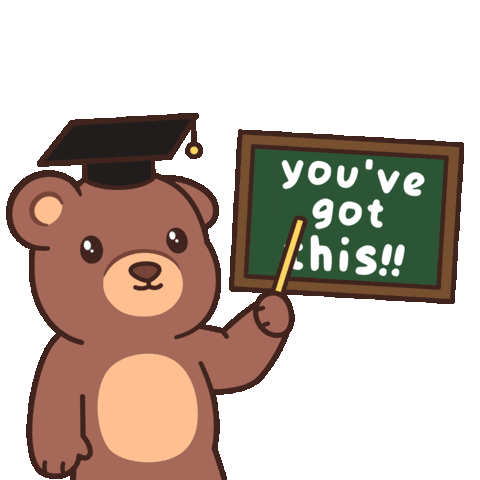 Teddy Bear Good Luck Sticker by BEARISH