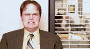 Screaming The Office GIF