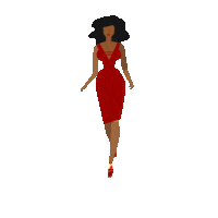 awesome strong woman Sticker by motionartsmedia