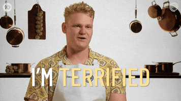 Scared Daniel GIF by MasterChefAU