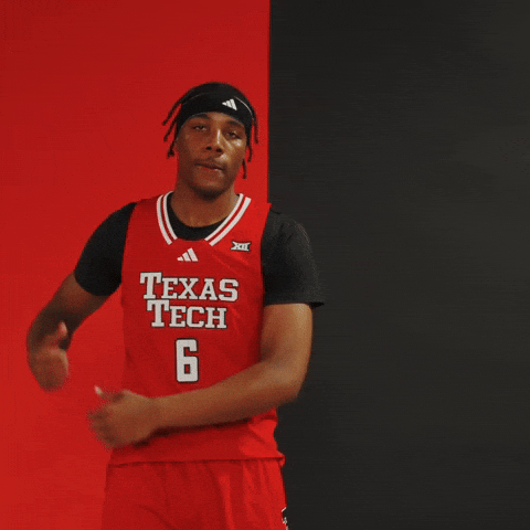 Leon Horner GIF by Texas Tech Basketball