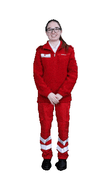 Gebärdensprache Hallo Sticker by Österreichisches Rotes Kreuz