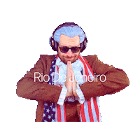 Pray Rio De Janeiro Sticker