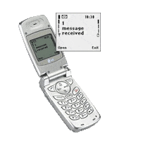 Text Phone Sticker