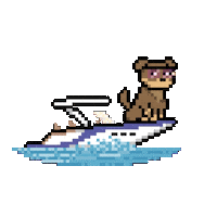 Excited Summer Sticker by Doginal Dogs