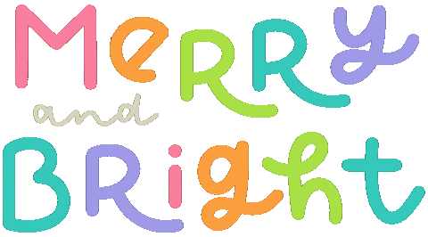 Christmas Merryandbright Sticker