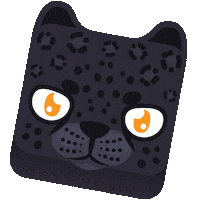 PlayBlooket panther blooket blook playblooket Sticker