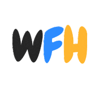 Working Work From Home Sticker