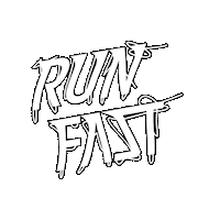runfasteam running run trail maratona Sticker