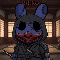 Ninja Ninjawarrior GIF by RugDollz